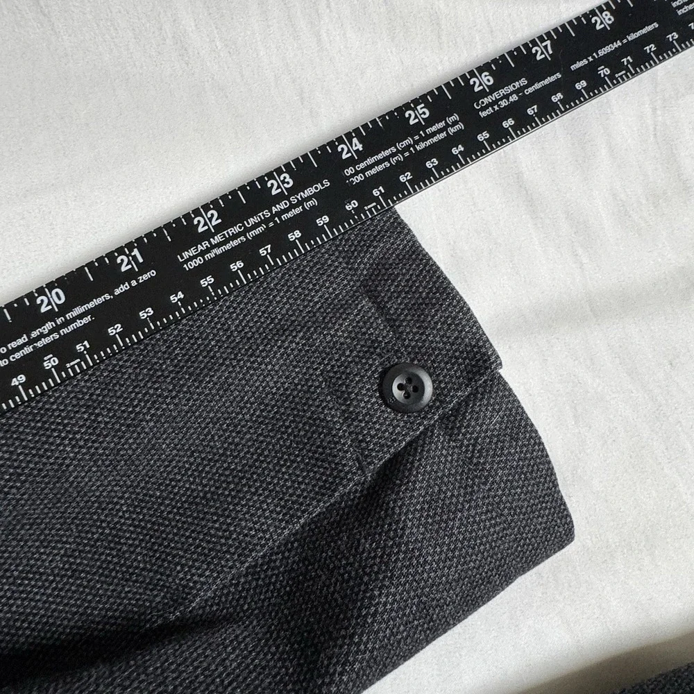 VICTORINOX Blazer Jacket Utility Dark Gray Cotton - Men's Small